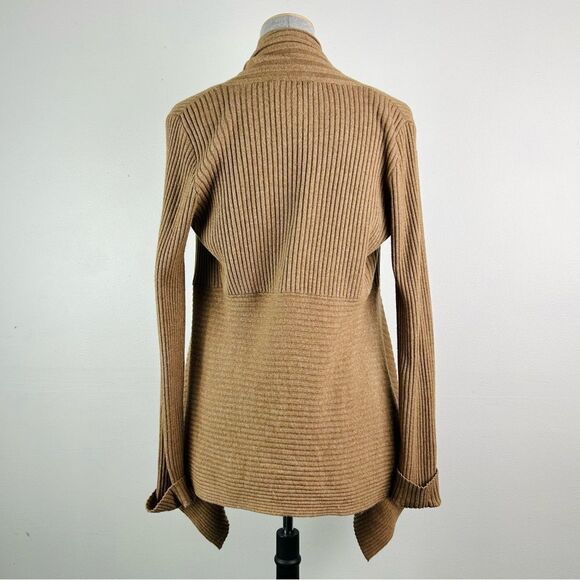 BCBG Cassie Camel Open Cardigan - Picture 3 of 8